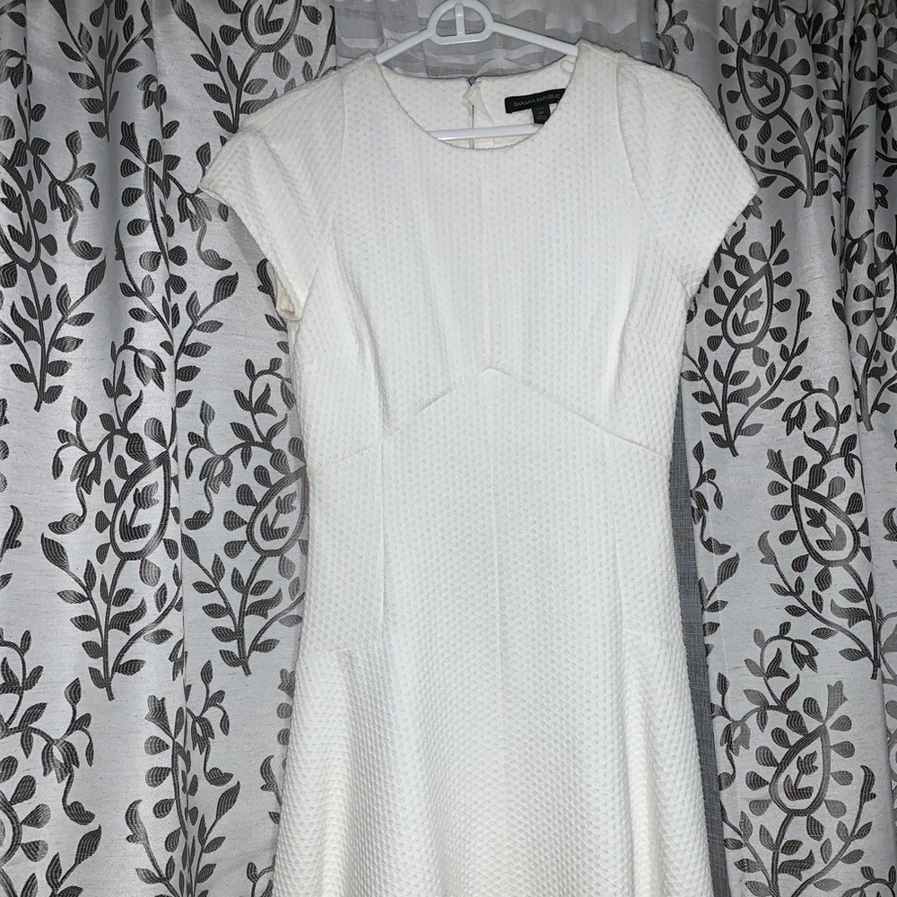 Banana Republic white dress